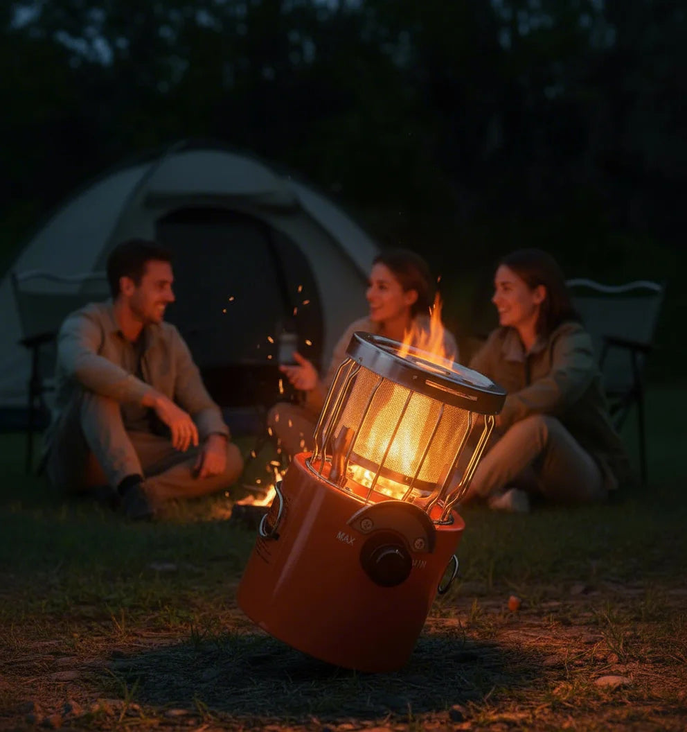 2-in-1 Outdoor Heater and Stove