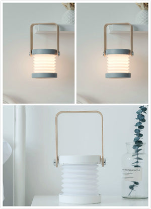 Foldable LED Night Light 🌙✨ Portable & Rechargeable Lantern 🔋