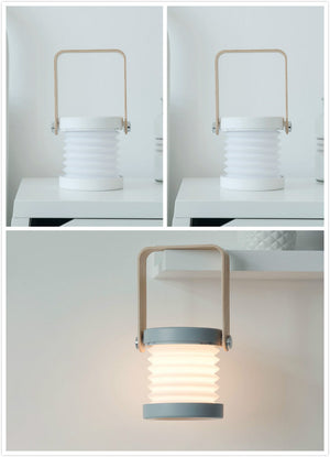 Foldable LED Night Light 🌙✨ Portable & Rechargeable Lantern 🔋