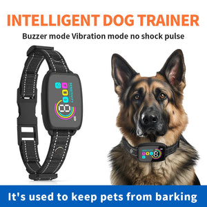Stop Barking Device for Dogs 🐶 Rechargeable & Waterproof with Digital Display 🔋