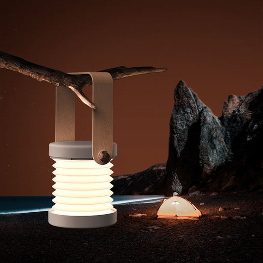 Foldable LED Night Light 🌙✨ Portable & Rechargeable Lantern 🔋