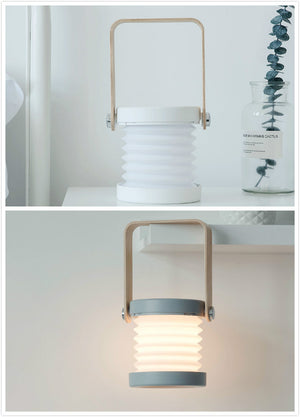 Foldable LED Night Light 🌙✨ Portable & Rechargeable Lantern 🔋