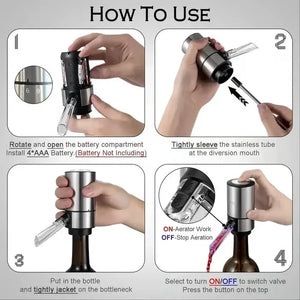 Fashion Personality Instant Decanting Function Decanter TSPREHFP