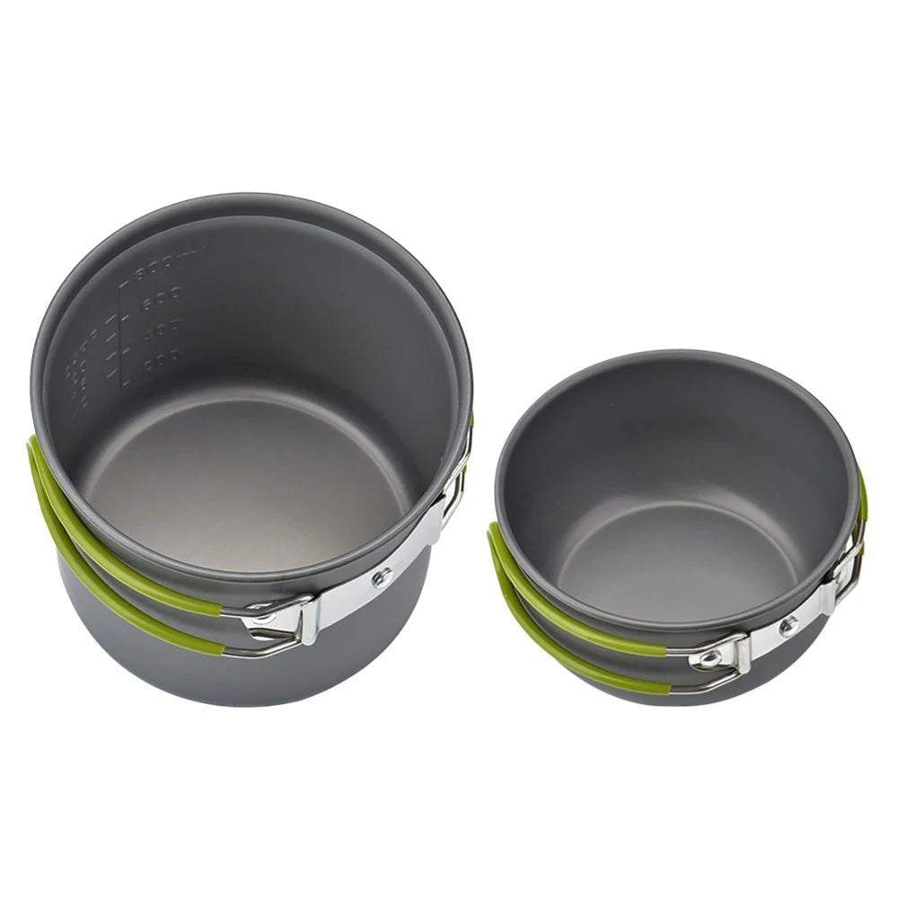 Camp cooking set