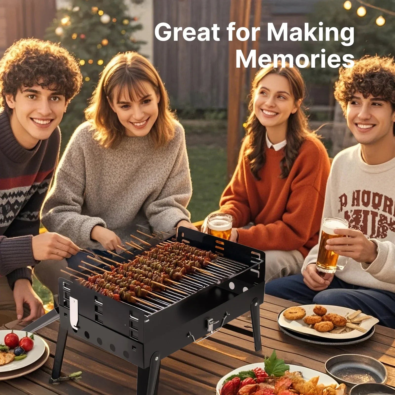 Portable Charcoal Grill