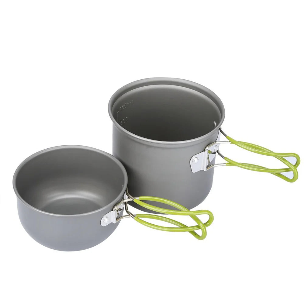 Camp cooking set