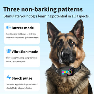 Stop Barking Device for Dogs 🐶 Rechargeable & Waterproof with Digital Display 🔋