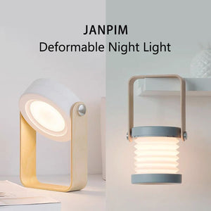 Foldable LED Night Light 🌙✨ Portable & Rechargeable Lantern 🔋