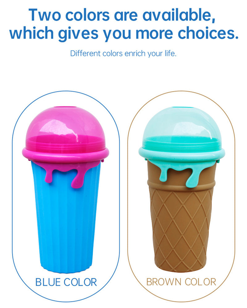 ❄️ Freeze & Squeeze – Make a Slushy in Minutes! 🍓🍹