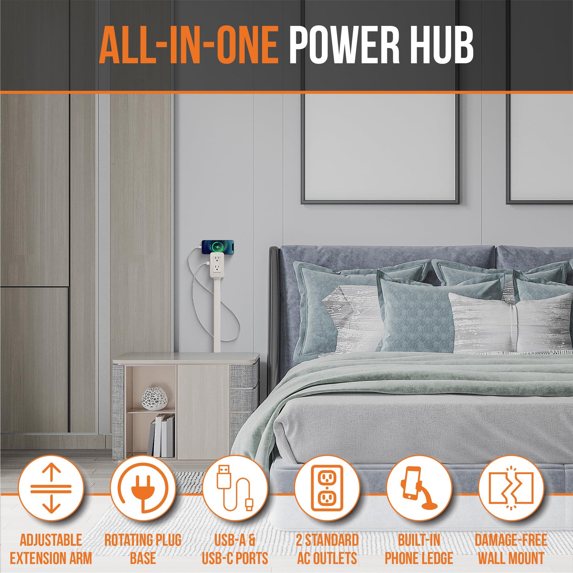 Moveable Socket – Keep Power Always Within Reach
