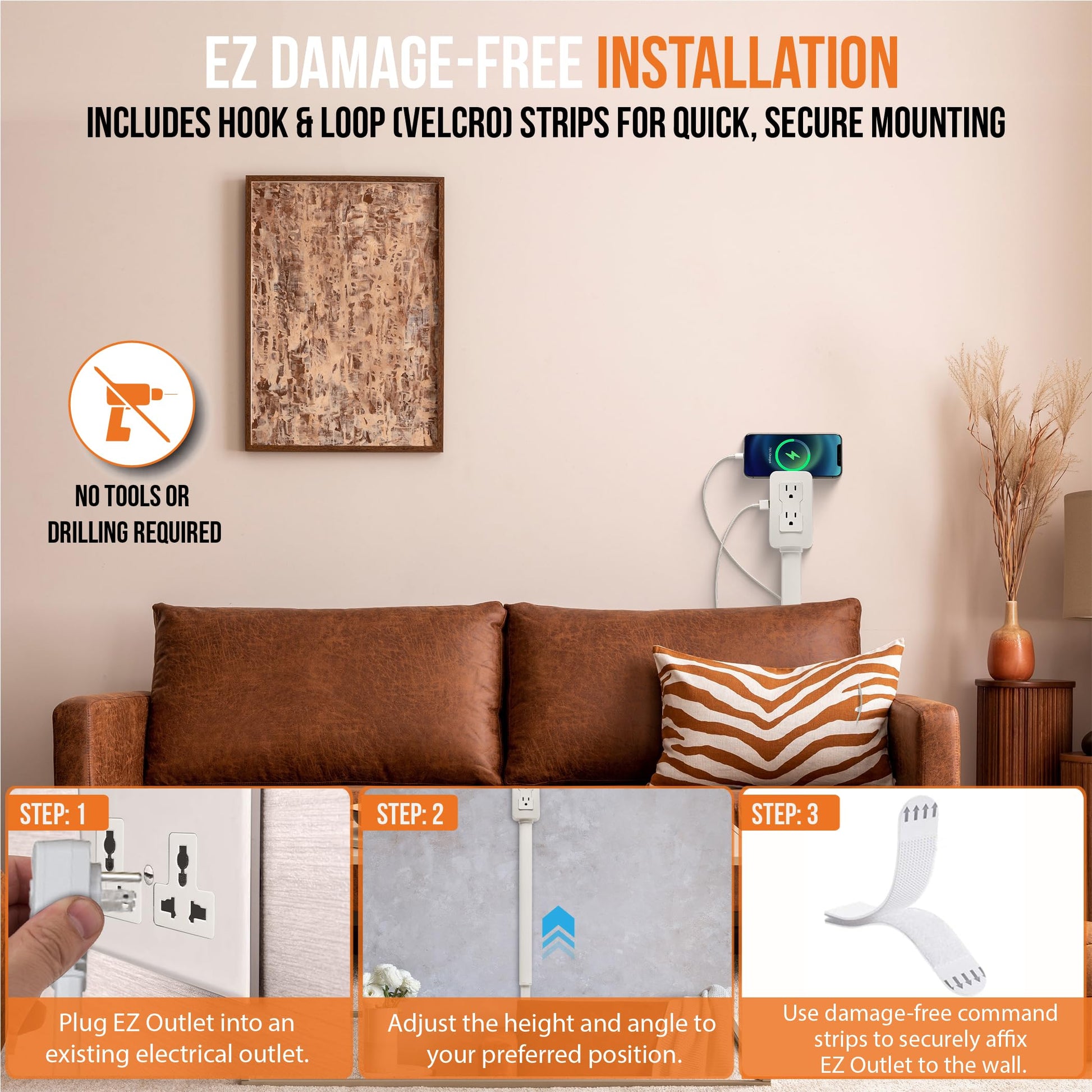 Moveable Socket – Keep Power Always Within Reach